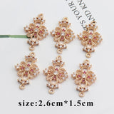 KC Gold DIY Pendant Zircon Charms Hand Made Jewelry Making