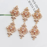 KC Gold DIY Pendant Zircon Charms Hand Made Jewelry Making