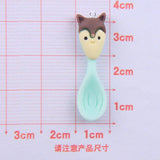 10Pcs Cartoon Spoon Fork Charms for Jewelry Making Resin