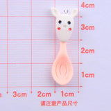 10Pcs Cartoon Spoon Fork Charms for Jewelry Making Resin