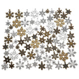 40pcs Christmas Snowflakes Charms for Jewelry Making