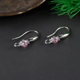 18k Plated Copper Zircon Clasp Hooks Jewelry Making 20pcs/lot