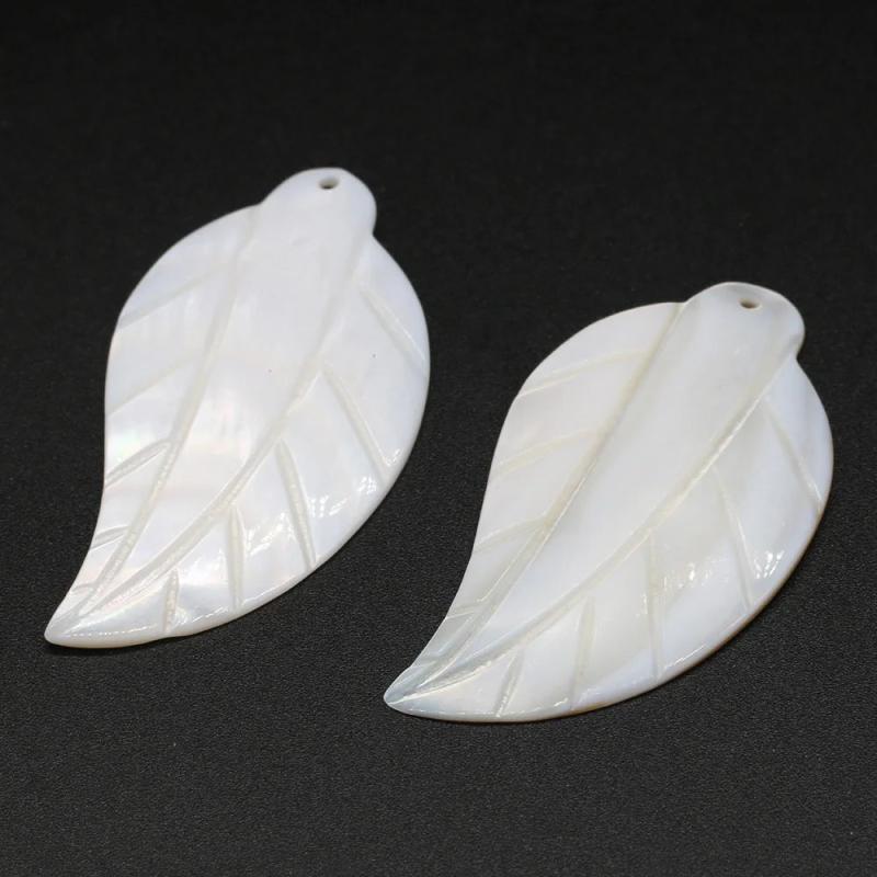 5Pcs Shell Pendant Mother Of Pearl Beads DIY Jewelry Making Accessory