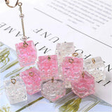 6Pcs Pearl Resin Charms Pendants for DIY Earrings C263