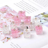 6Pcs Pearl Resin Charms Pendants for DIY Earrings C263