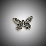 18pcs Retro Butterfly Pendants for Jewelry Making DIY Earrings Charms Findings