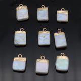 3pcs Freshwater Pearl Charms Pendants for Jewelry Making DIY