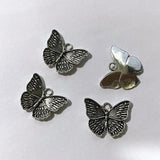 12pcs Butterfly Pendant Charms for DIY Necklace Bracelet Earrings