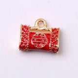 10 PCS Chinese Style Metal Charms for DIY Jewelry Making