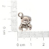 24pcs Bow Bears DIY Couples Pendant Necklace Keychain Earrings