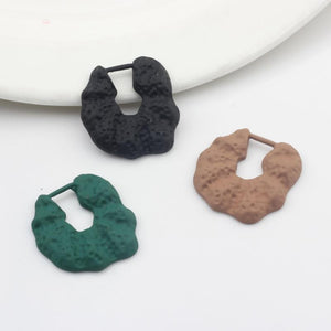 6pcs Geometric Exaggerated Charms for DIY Jewelry Making