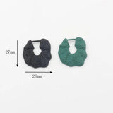 6pcs Geometric Exaggerated Charms for DIY Jewelry Making