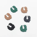 6pcs Geometric Exaggerated Charms for DIY Jewelry Making