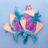 10pcs Mermaid Tail Charms Pendant DIY Jewelry Making Accessories