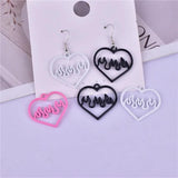 10Pcs Hollow Fire Heart Charms for Jewelry Making