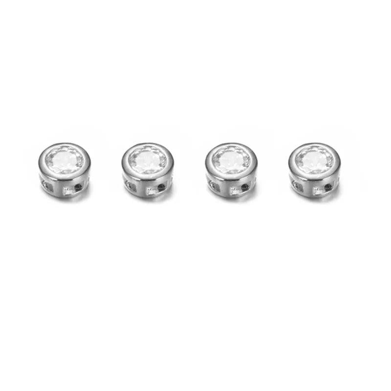 10PCS Crystal Charms for Bracelets Making DIY Jewelry