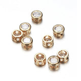 10PCS Crystal Charms for Bracelets Making DIY Jewelry