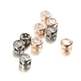 10PCS Crystal Charms for Bracelets Making DIY Jewelry