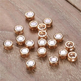 10PCS Crystal Charms for Bracelets Making DIY Jewelry
