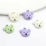 Cartoon Bear Charms 10pcs/lot for DIY Jewelry Making