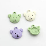 Cartoon Bear Charms 10pcs/lot for DIY Jewelry Making