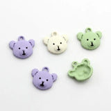 Cartoon Bear Charms 10pcs/lot for DIY Jewelry Making