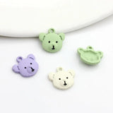 Cartoon Bear Charms 10pcs/lot for DIY Jewelry Making