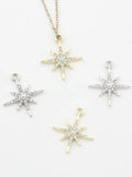 6pcs Star Charms Zinc Alloy Pendants for Jewelry Making