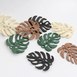 Zinc Alloy Turtle Leaves Charms 6pcs/lot DIY Jewelry Making