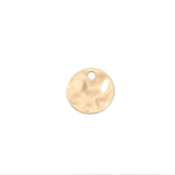 Brass Wave Charms for DIY Jewelry Making