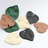Heart Leaf Charms 6pcs/lot 30mm DIY Jewelry Earring Making