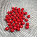 Red Coral Bead Pendant for Jewelry Making