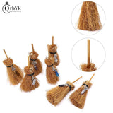 Mini Witch Broom for Dust Removal Witchcraft Accessories