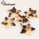 Acetic Acid Resin Star Charms - DIY Jewelry Making Earrings Accessories