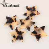 Acetic Acid Resin Star Charms - DIY Jewelry Making Earrings Accessories