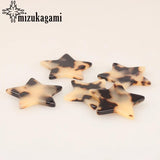 Acetic Acid Resin Star Charms - DIY Jewelry Making Earrings Accessories