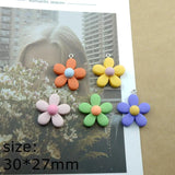 Flower Cherry Carrot Strawberry Grape Avocado Earring Charms
