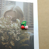 Flower Cherry Carrot Strawberry Grape Avocado Earring Charms