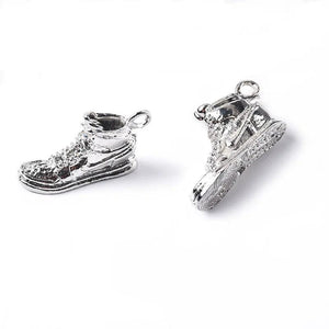 Alloy Sneakers Necklace Hipster Hip-Hop Stereo Street Couple Pendant