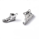 Alloy Sneakers Necklace Hipster Hip-Hop Stereo Street Couple Pendant