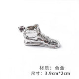 Alloy Sneakers Necklace Hipster Hip-Hop Stereo Street Couple Pendant