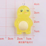 10Pcs Dinosaur Charms Resin Monster Pendant DIY Earrings Jewelry Making