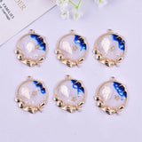 Conch Starfish Charms DIY Jewelry Making Bulk 6pcs