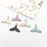 15Pcs Mix Animal Flower Enamel Charm DIY Jewelry Making Supplies