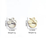 20pcs Coconut Drinks Charms for DIY Jewelry Making 15x13mm