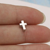 5Pcs Stainless Steel Cross Pendant For Necklace DIY Jewelry Making