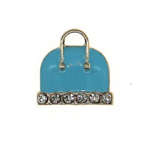 10PCS Colorful Enamel Charms Rhinestone Ornament DIY Earring Jewelry Findings