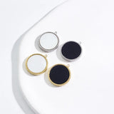 Golden Stainless Steel Minimalist Charms with Shell