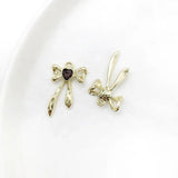 15x24mm Rhinestone Bow Charm For Jewelry Making