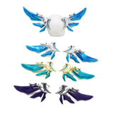 Copper Plated Armor Wings Earrings DIY Jewelry Materials